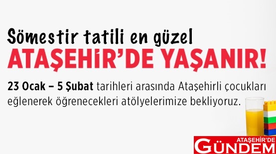 ATAŞEHİR BELEDİYESİ ARA TATİLDE DE ÖĞRENCİLERİ YALNIZ BIRAKMIYOR 4cc8f0707ebd411f878a98796c8a81af