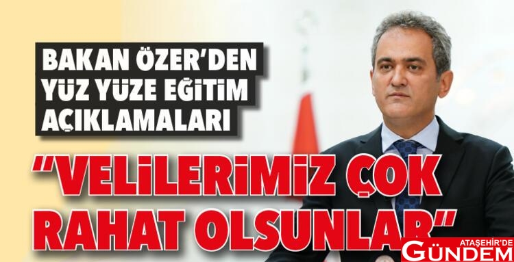 YÜZ YÜZE EĞİTİME ARA MI VERİLİYOR? 6129efa84e3fe014e0f36c9b