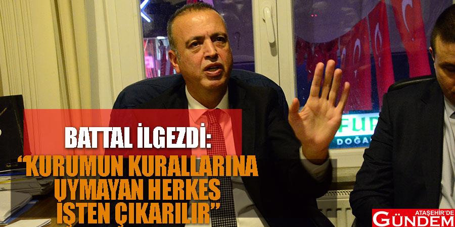Başkan İlgezdi CHP İlçe binasında sert konuştu: “Kurumun kurallarına uymayan herkes işten çıkartılır!” BİLGEZDİ