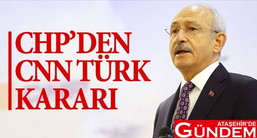 CNN TÜRK'E HİÇBİR CHP'Lİ ÇIKMAYACAK! CHP-CNNTÜRK-BOYKOT