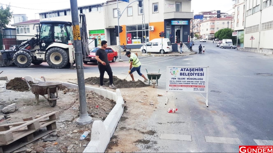 ATAŞEHİR ÇALIŞIYOR CADDELER YENİLENİYOR EhnaWNzWoAIA1Mx