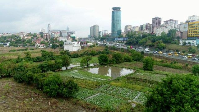 Ataşehir'de Su Basan Seralar Havadan Görüntülendi HGJYFT