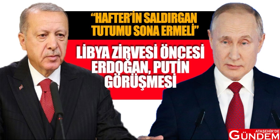 PUTİN VE ERDOĞAN: "ATEŞKESİ İMZALADIK" LİBYA-ZİRVESİ-ÖNCESİ-ERDOĞAN-PUTİN-GÖRÜŞMESİ