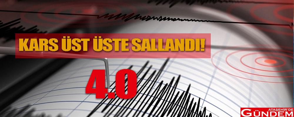 Kars’ta Üst Üste İki Deprem QQPLKKK