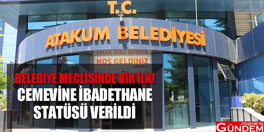 Belediye meclisinde bir ilk! Cemevine ibdethane statüsü verildi  WWWWAEAEAE