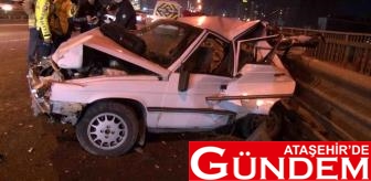 TEM'DE DURAKLAMA YAPAN OTOMOBİLDE FECİ KAZA atasehir-de-iki-arac-duraklama-yapan-otomobil-15628500_300