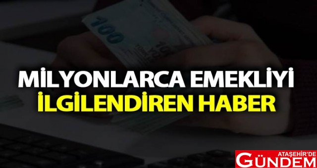 MİLYONLARCA EMEKLİYE 4 BİN TL VERİLECEK b2fbcfdb8bb0e4b7dbf3b753a715d35f