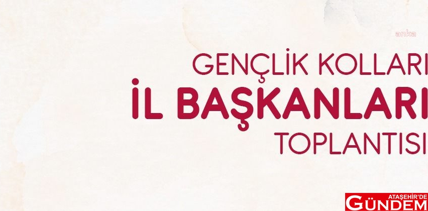 CHP GENÇLİK KOLLARI İL BAŞKANLARI ANKARA'DA TOPLANACAK e0a7fca2-0767-4794-b2b1-27efc57e5c2e-w