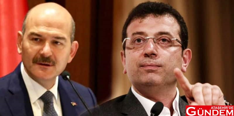 İMAMOĞLU'NUN AÇIKLAMALARI İHBAR SAYILDI ekrem-imamoglu-suleyman-soylu-kayyum-yanit