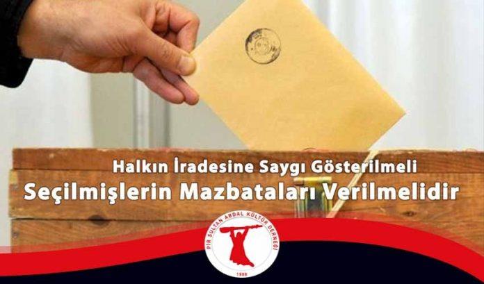 PSAKD Genel Merkezden YSK Yorumu hgyu