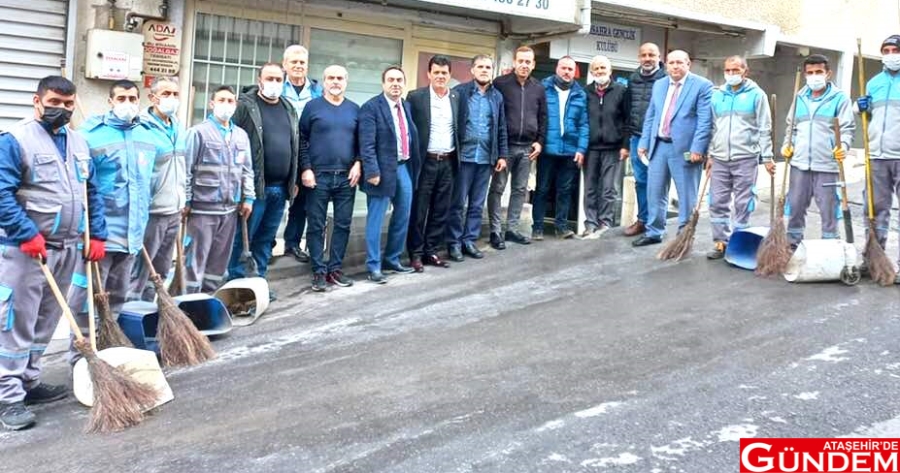 ATAŞEHİR’DE TEMİZLİK BİRİMİ İŞ BAŞINDA! jkğpoğpoğ