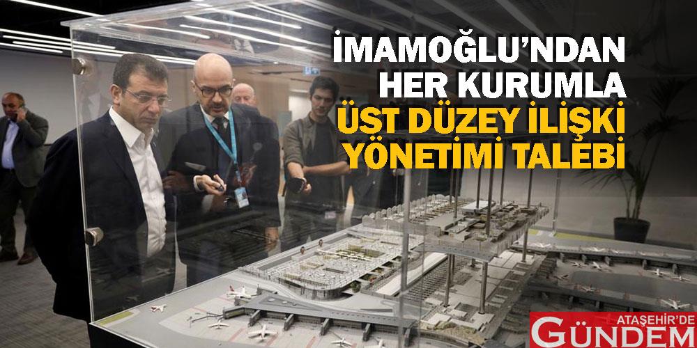 İmamoğlu İstanbul Havaalanı’nda İncelemelerde Bulundu mmm
