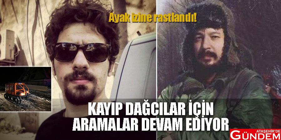Kayıp 2 dağcı için aramalar sürüyor! okplokıj