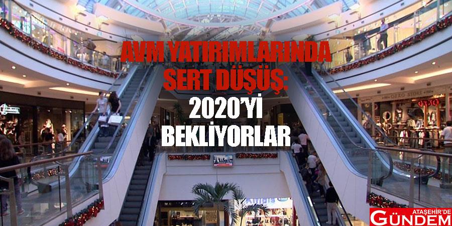 AVM Yatırımlarında Sert Düşüş oıuouo