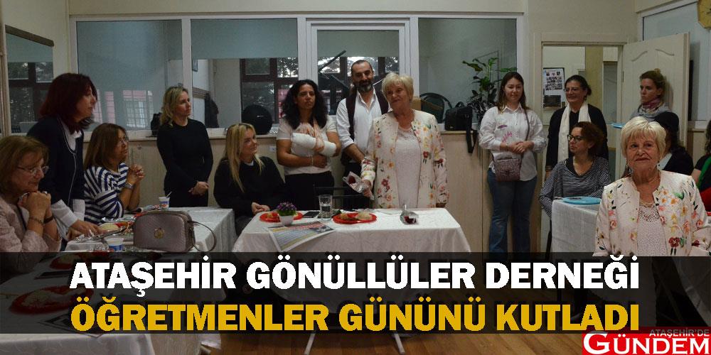Ataşehir Gönüllüleri Derneği’nden Emekli Öğretmenlere Öğretmenler Günü Kutlaması qpop