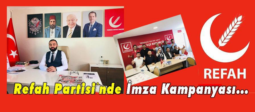 Yeniden Refah Partisi İstanbul Sözleşmesine Karşı İmza Kampanyası Düzenliyor sdsad