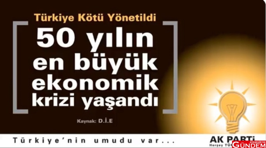 AKP O REKLAMLA BUGÜNÜ ANLATMIŞ x720
