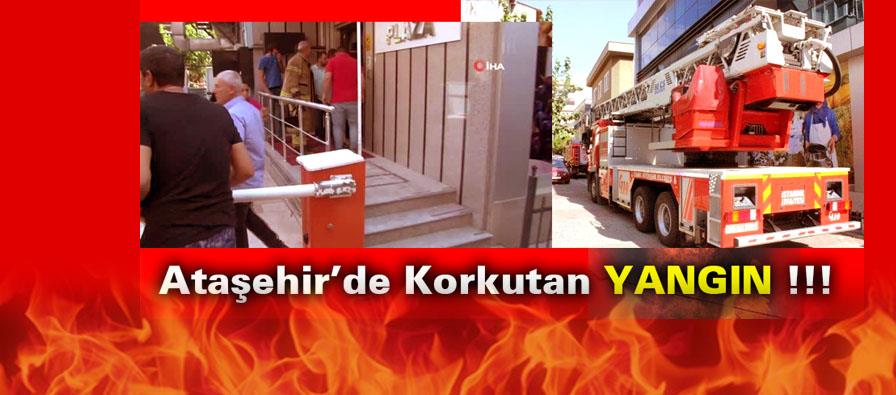 İş Merkezinde Elektrik Trafosunda Yangın Meydana Geldi yangınnn