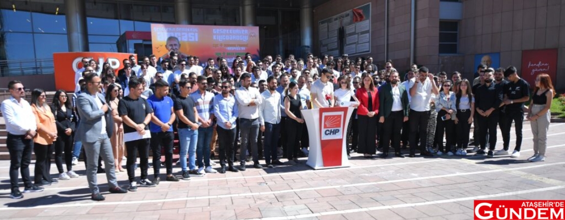 CHP'NİN MODA CÜMLESİ: "BYE BYE ERDOĞAN" şrıogjpogupwoupou