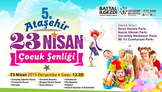 23 NİSAN ÇOCUK ŞENLİĞİ'NE YAĞMUR ENGELİ...  23 Nisan