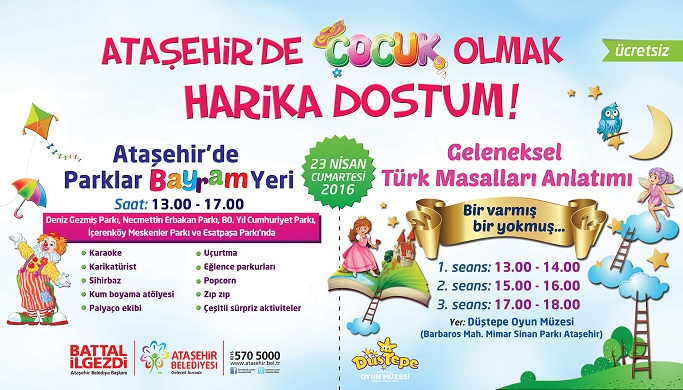 YAŞASIN 23 NİSAN, YAŞASIN ÇOCUK OLMAK! 23 Nisan- görseli